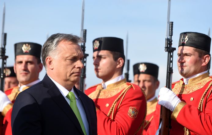 De regering van de Hongaarse premier Viktor Orban is fel gekant tegen vluchtelingen.