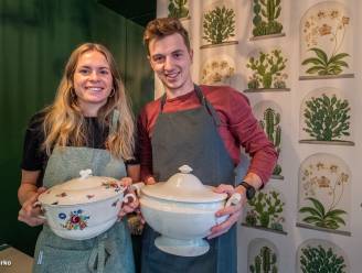 Arne en Sien zijn de nieuwe jonge uitbaters van De Soeptrien: “Elke dag drie verse gezonde soepjes”
