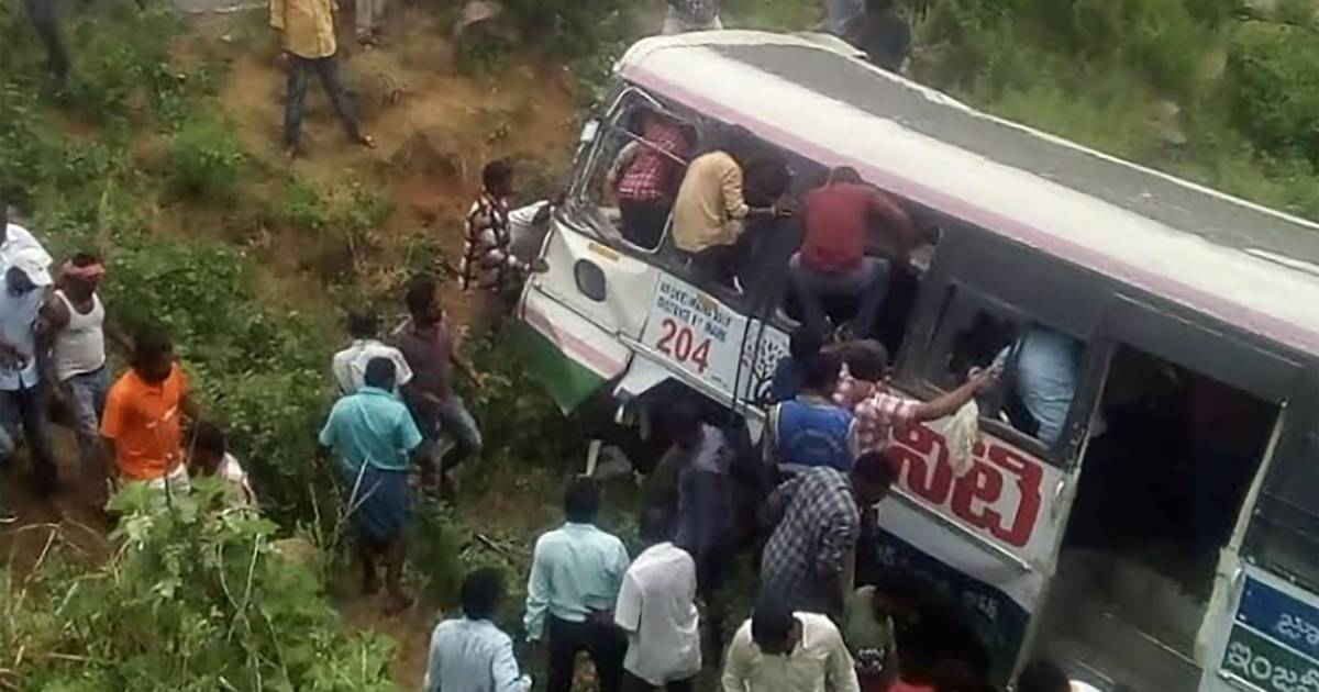 Tientallen doden door busongeval India.