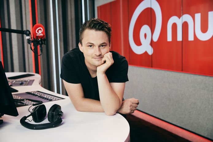 Qmusic; portret 2019. Op de foto: Maarten Vancoillie