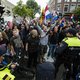 Demonstratie Pro Patria naar Haagse wijk Transvaal