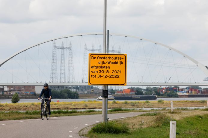 Oosterhoutsedijk/Waaldijk gesloten tot 31 december 2022.