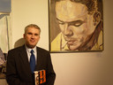 Victor Laurentius bij de presentatie van de biografie