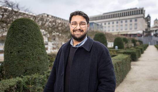 Waarom Groen-voorzitter Aimen Horch zo weinig over klimaat wil praten: ‘Alle progressieven zijn welkom bij Groen’