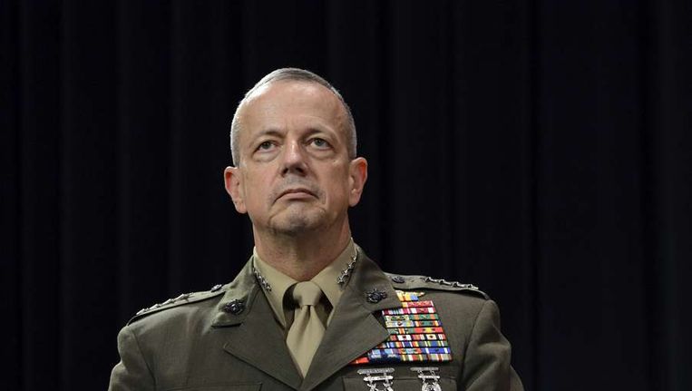 Generaal John Allen. Beeld AFP