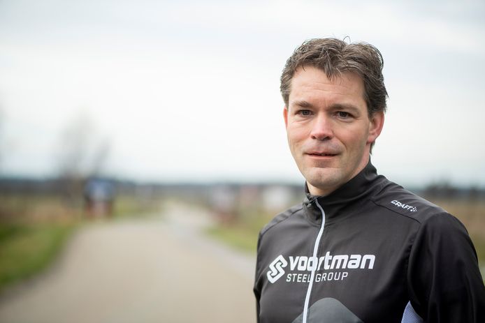 Andre Scheppink, hier in zijn hardlooptenue, is gekozen tot lijsttrekker voor de gemeenteraadsverkiezingen van 2022.