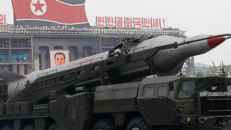 Noord-Koreaanse tank. Beeld AP