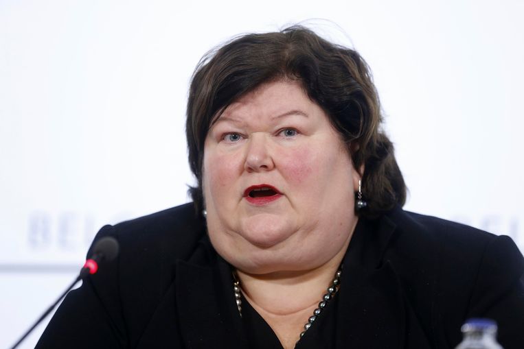 Minister van Sociale Zaken en Volksgezondheid Maggie De Block (Open Vld). Beeld BELGA