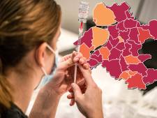 KAART | Besmettingscijfers Oost-Nederland lager dan gisteren, landelijke weekgemiddelden hoogste ooit