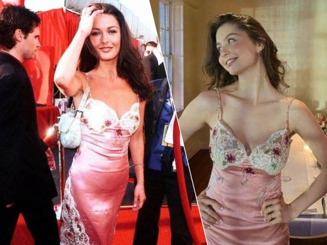 Als twee druppels water: dochter (21) van Catherine Zeta-Jones lijkt wel tweelingzus van moeder in iconische jurk