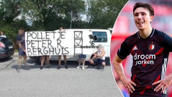 Feyenoord-Ultras bedreigen Steven Berghuis met misselijkmakend spandoek na overstap naar aartsrivaal Ajax