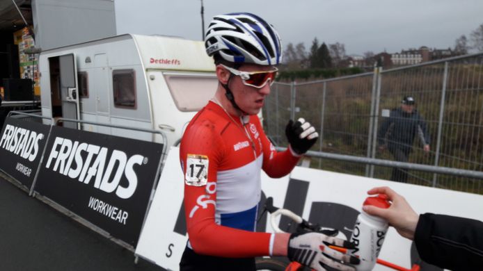 Ryan Kamp: 'Goede start, maar gevallen op de balken'.