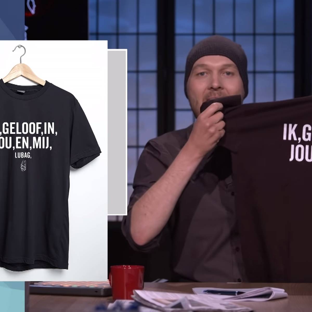Rumag shirt rode kruis outlet