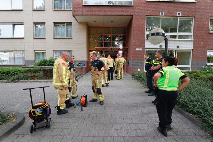 Brand bij een zorgcentrum in Eindhoven.
