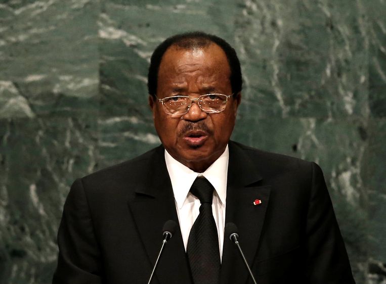President Paul Biya Kameroen.  Beeld REUTERS