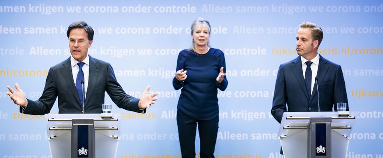 Voor een liberaal als Rutte is de vrijheid van het individu een belangrijk uitgangspunt, en juist die moet hij telkens inperken. Beeld ANP