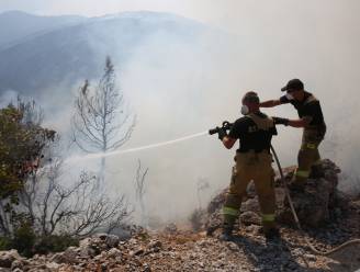 Nieuwe evacuaties voor bosbranden op Griekse eiland Evia