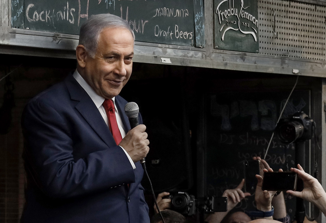 Israëlisch premier Benjamin Netanyahu.