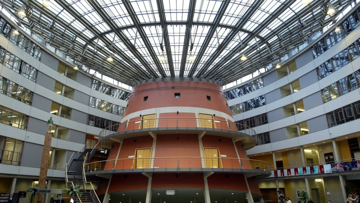 Interieur van de Haagse Hogeschool. Beeld anp
