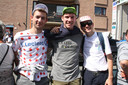 BK wielrennen in Middelkerke. Foto: Servaas Lips, Ingo De Wael en Ruben Saerens
