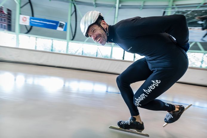 Gianni Romme in actie.