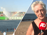Grootste containerschip ter wereld vaart Rotterdam binnen