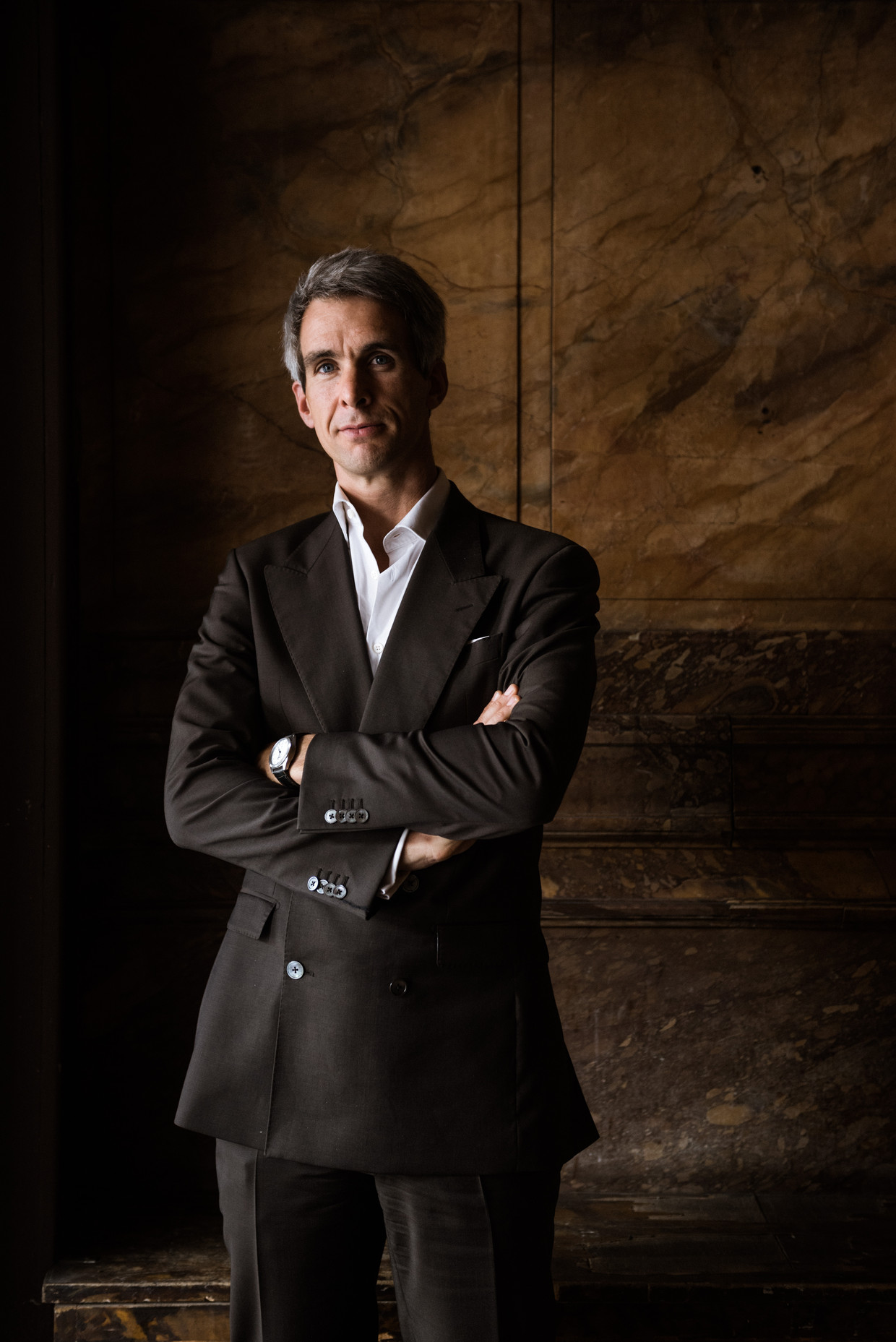 Jonathan Holslag. ‘Het doel van militaire macht is niet alleen oorlog voeren maar zo sterk te zijn dat oorlog voor andere partijen onaantrekkelijk wordt. Zonder de Amerikaanse paraplu zou Europa nu een heel kwetsbare speler zijn.’ Beeld Wouter Maeckelberghe