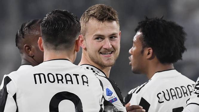 Juventus laat, ondanks rake kopbal Matthijs de Ligt, punten liggen in stadsderby met Torino
