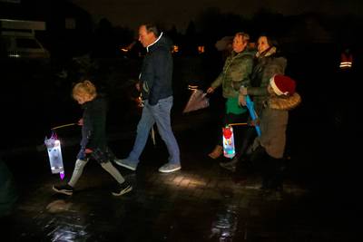 In Someren-Eind trekt vanavond weer een lichtjesoptocht
