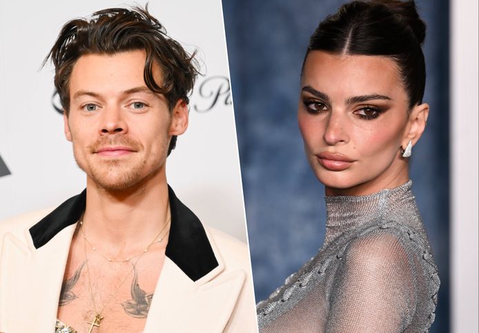 Harry Styles en Emily Ratajkowski.