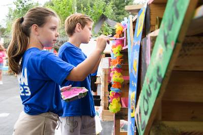 Eerste kindervakantieweek in Galder-Strijbeek: ‘Anders zit ik toch maar de hele dag op mijn telefoon