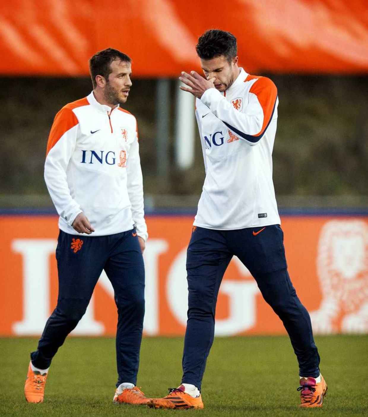 Nederlands elftal traint voor WK voetbal | Het Parool