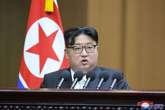 De Noord-Koreaanse dictator Kim Jong-un.