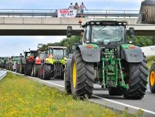 Meer boerenprotest in Limburg: nu ook afrit Roosteren dicht