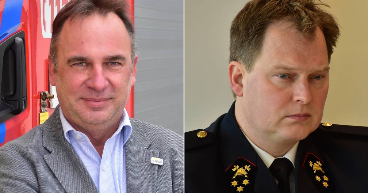 Brandweerzone Fluvia voor rechter na blussen met PFAS-blusschuim ...