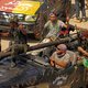 Rebellen onder vuur bij hoofdkwartier Kaddafi