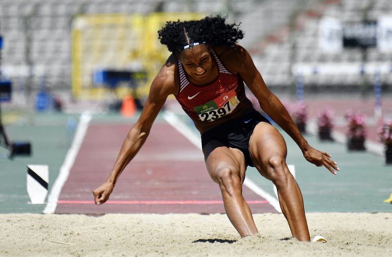 Nafi Thiam pakt op BK atletiek titel in het verspringen en ...