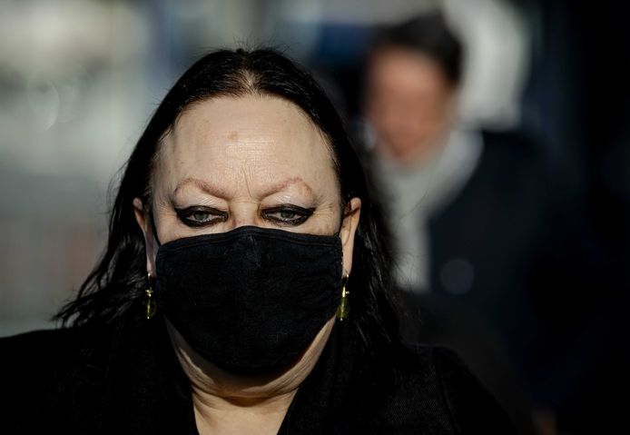 Archiefbeeld.  Advocaat Inez Weski na afloop van de eerste inleidende zitting in het Marengo-proces.