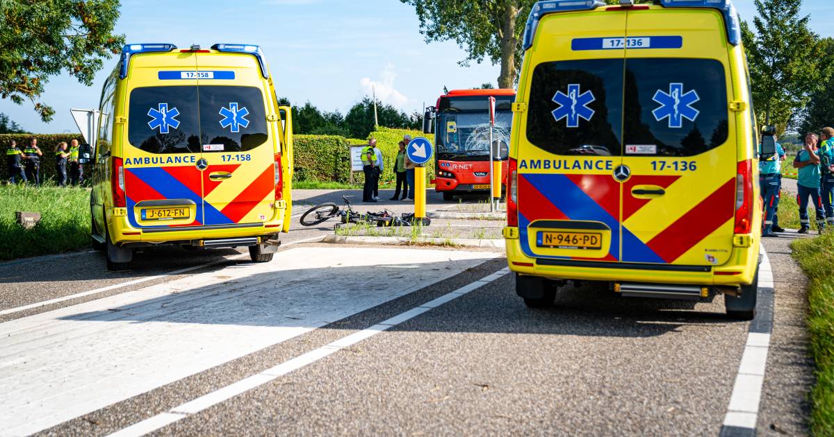 Jonge fietser overleden na aanrijding door lijnbus.
