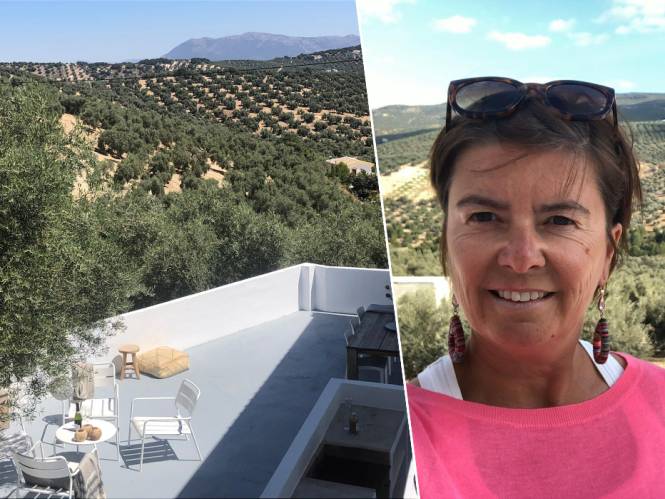 Pascale (50) woont tussen de olijfgaarden in Spanje: “Helemaal stressvrij zijn we niet, we blijven hardwerkende West-Vlamingen”
