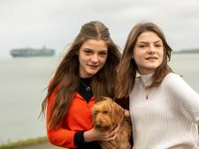 Tweeling Evi en Julie (12) zitten niet meer bij elkaar in de klas: ‘Het is toch wel even wennen’