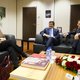 Merkel, Rutte en Davutoglu zijn vrolijke vrienden
