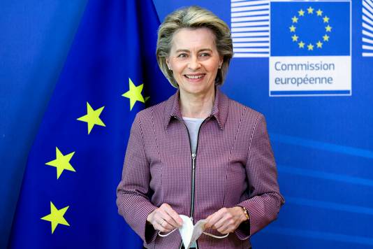 Europees Commissievoorzitter Ursula von der Leyen.