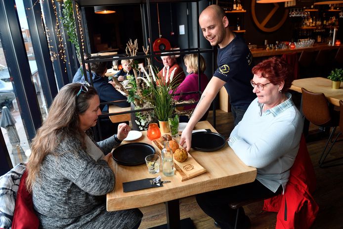 Uiteten bij Malle Balle in Veenendaal.
