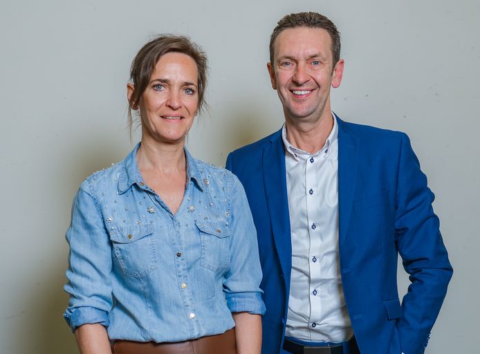 Ann Claes en broer Bart, de bedrijfsleiders van Claes Retail Group. Het modebedrijf werd opgericht door hun vader, oud-wielrenner Jean-Baptiste Claes.