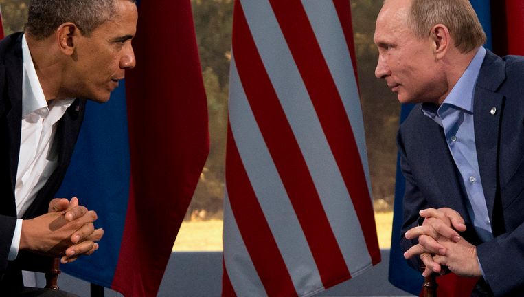 Waar trekt Obama de rode lijn voor Poetin? De