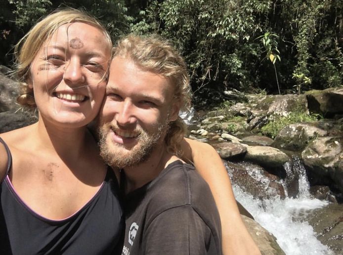 De Australische Lucas Fowler (23) en zijn Amerikaanse vriendin Chynna Deese (24).