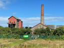 Serie treinreizen Engeland
De mijn (rode gebouwen) zijn uit Redruth, East Pool Mine
