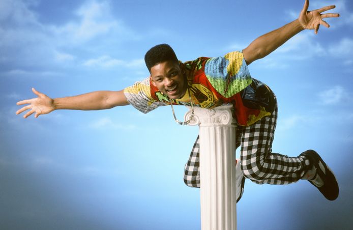 Will Smith ten tijde van 'The Fresh Prince of Bel-Air'.