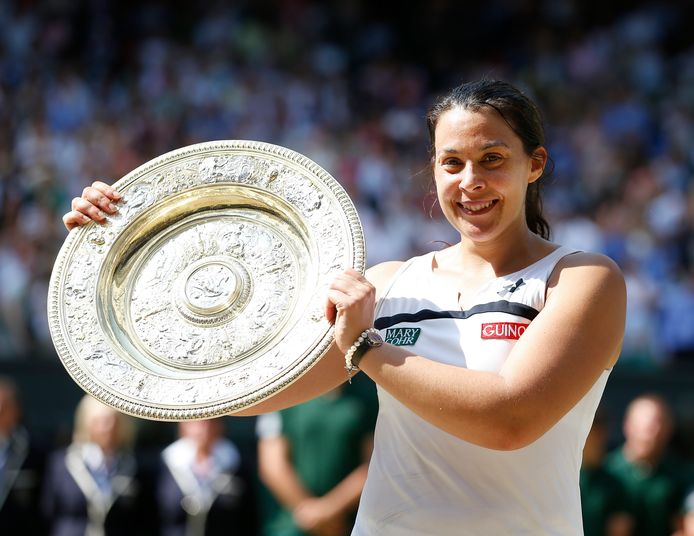 Marion Bartoli won in 2013 Wimbledon, het absolute hoogtepunt van haar carrière.